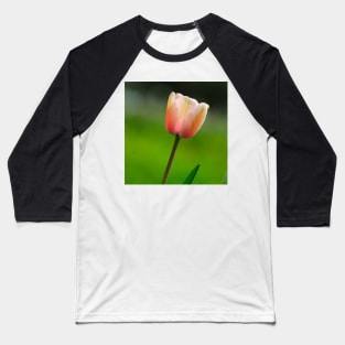 Pink Tulip Baseball T-Shirt